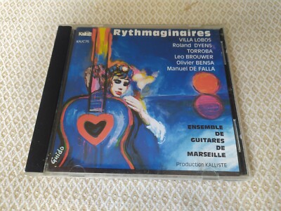 Marseille Gitarrenset: Rythmaginaires - Dyens, Torroba, Brouwer CD