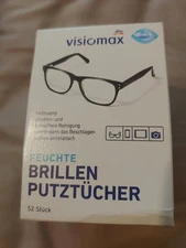 Wet wipes for cleaning  glasses Visiomax 52 pcs Each Buyer Get a Gift!