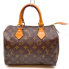 Authentic Louis Vuitton Monogram Speedy 25 Boston bag Handbag M41528 NS080185