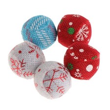 5 Pcs Catnip Balls Kitten Treats Toys Mint Treats for Cats Kitten Dental Care