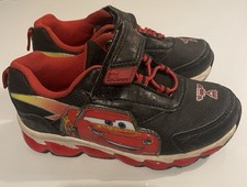 Disney Pixar Cars Lightening McQueen Boys Shoes Size 10
