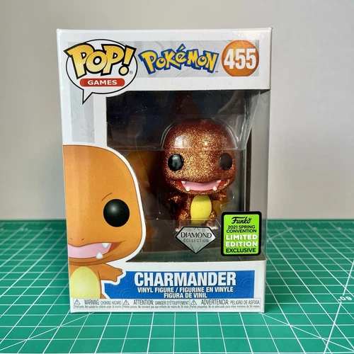 Funko Pop! Pokemon Diamond Charmander #455 2021 Spring Collection