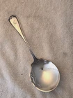 HEPPLEWHITE REED & BARTON Sterling Silver Pierced CROQUET SERVING SPOON Mono