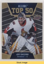 2019-20 Upper Deck Allure Top 50 Joey Daccord #T50-12 READ 1o7y