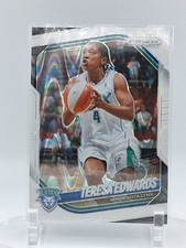 2025 Panini Prizm WNBA #126 Teresa Edwards White Seismic Prizm