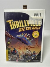 Thrillville: Off the Rails - Nintendo Wii Game - Complete With Manual