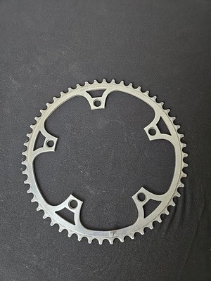 Campagnolo レコード.チェーンリング52t.新品.未使用.ヴィンテージ Vintage Campagnolo Record 52T Chainring 5-Bolt Road Bike Alloy 52