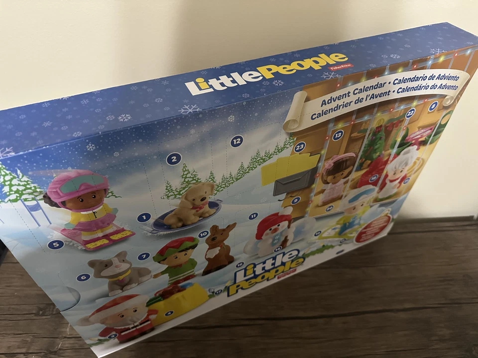 Calendario de Adviento Fisher-Price Little People 24 piezas cuenta regresiva para Navidad Foto 3 de 4