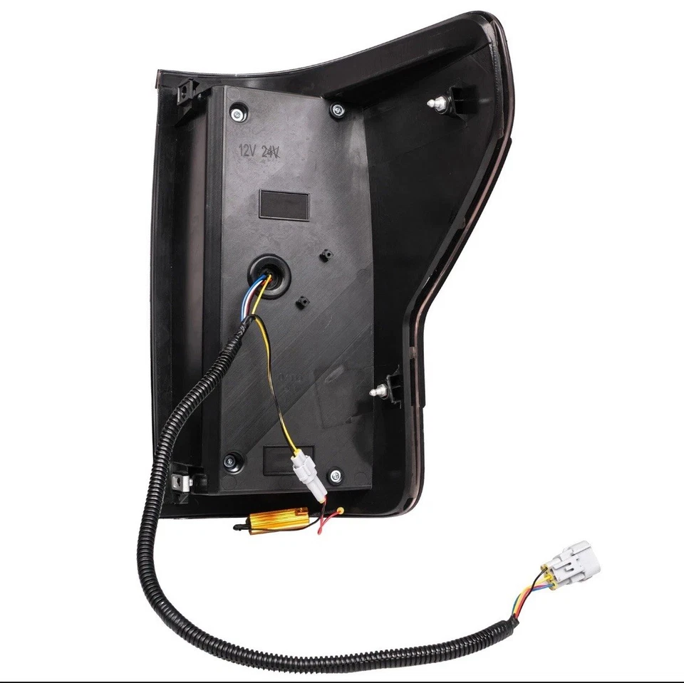 Conjunto de luces traseras LED carcasa negra para Toyota Tundra 2007-2014 izquierda y derecha Foto 3 de 4