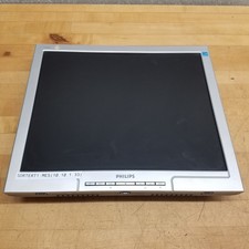 Philips 170S8 LCd Monitor, Black/Silver, VGA, DVI, HNS8170T, 17" - USED