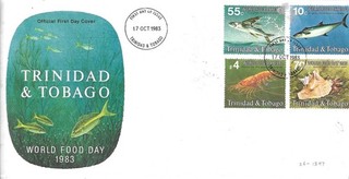 Trinidad and Tobago FDC World Food Day 17.10.83 (26 1397)