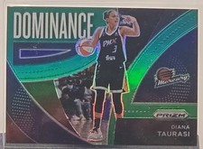 2022 Panini Prizm WNBA Green Prizm Dominance Diana Taurasi Phoenix Mercury #10