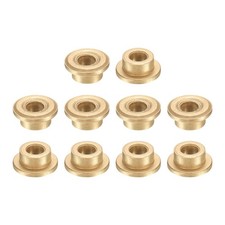10Pcs Flange Sleeve Bearings 5x9x6mm Self-Lubricating Sintered Bronze Bushings