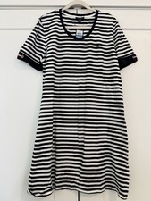 Tommy Hilfiger Women's Short Sleeve Navy Stripes Tshirt Dress Size XL