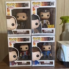 Supernatural funko pops dean Sam castiel and Crowley