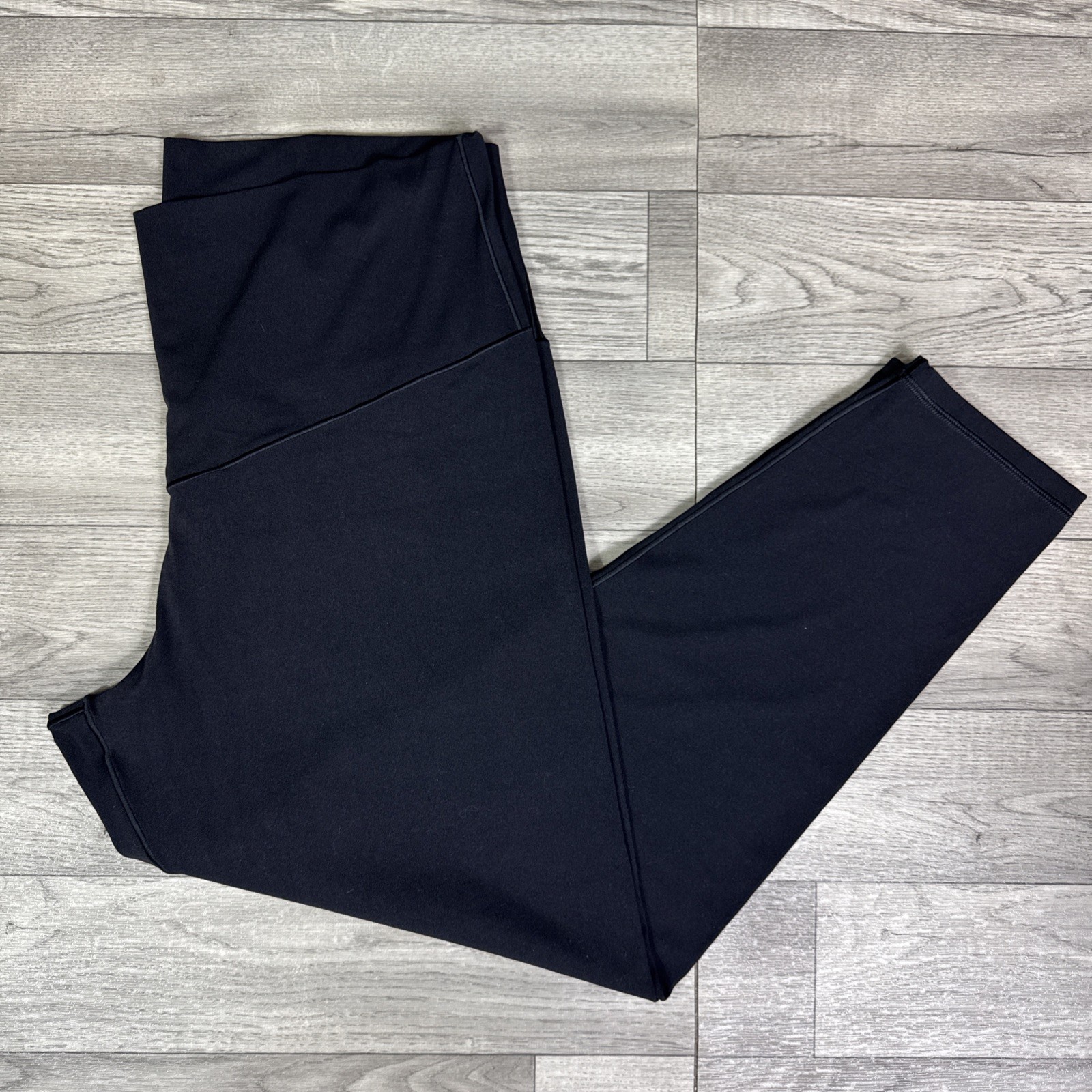 Women's Aerie Black High Rise 7/8 Leggings Offline Pull On XXL