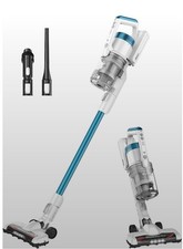 Eureka RapidClean Pro, Comodo Stick e Aspirapolvere Portatile, Essenziale, Bianco