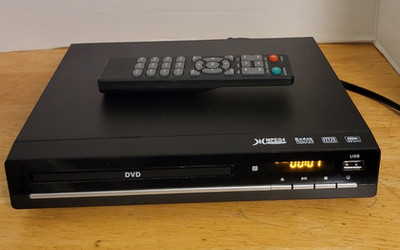 Multifunction DVD Player - HD, USB, MPEG4, MP3, JPEG