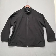 Swiss Tech Men's Black Long Sleeve Full Zippered Jacket Size 3XL