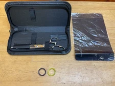 Hattori Hanzo Shears HH-2 6.5” Kae Waza Left-Handed Shears, Case & Chamois