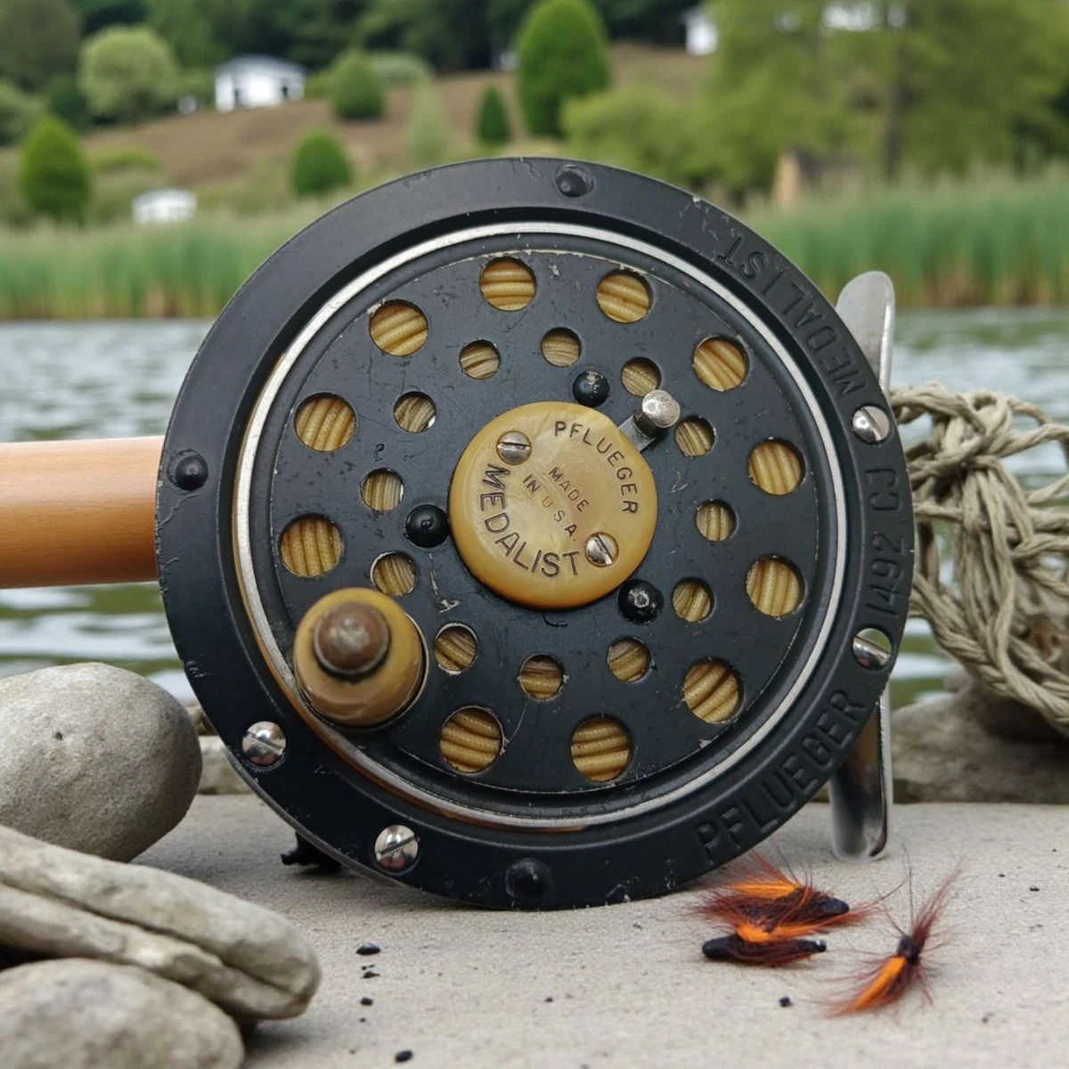 Vintage Pflueger Medalist Fly Reel for sale | eBay