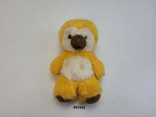 Kuscheltier Plüschtier Stofftier Teddybär Spielzeug Deko DDR gelb 28cm #261095