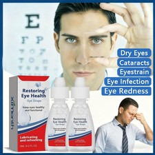 3Set Cataract Removal Eye Drop Improve Blurred Vision Restore Eyesight New US