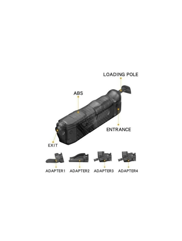 Big Foot 4.5MM / .177 BB Speedloader with 4 Attachments (Black)- FAST ...