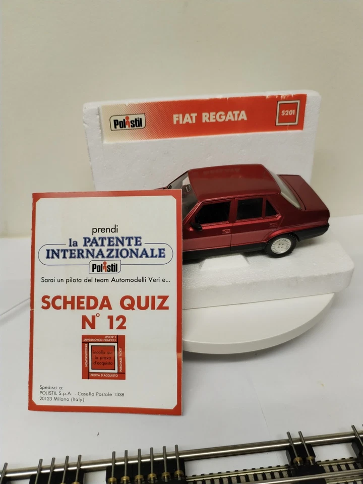 Polistil Fiat Regata Livrea Rosso Metallizzato Art. S201  Scala 1/25  - Immagine 4 di 4