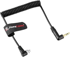 Timecode Cable for Panasonic Lumix S1H 3.5mm TRS to Lock PC for Tentacle Sync-E