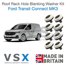 ROOF RACK HOLE BLANKING PLUGS KIT W/ BOLTS & WASHERS FOR FORD TRANSIT CONNECT