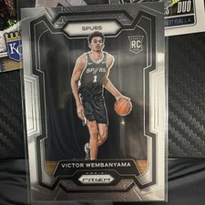 Panini Prizm 2023-24 Victor Wembanyama Rookie Base #136 Spurs Basketball Card