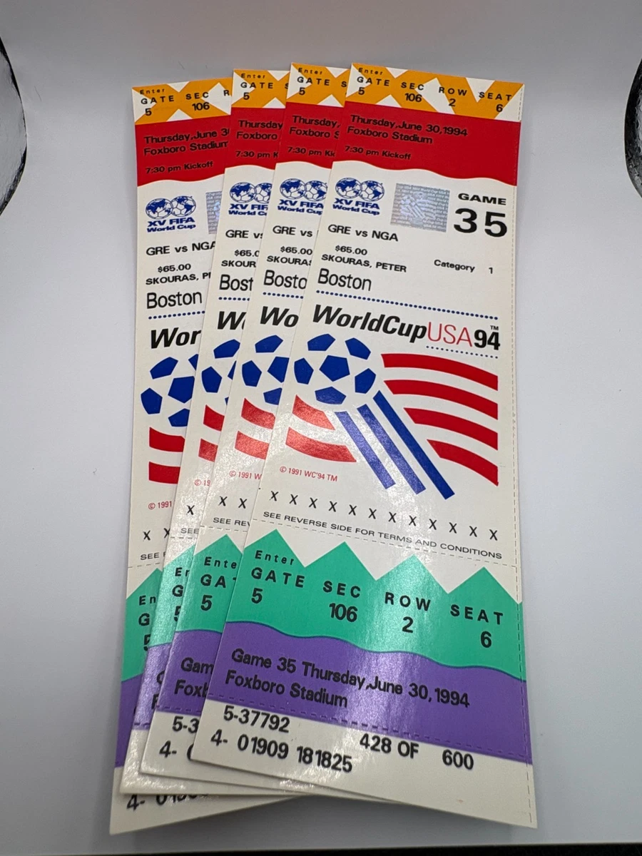 world cup ticket products for sale | eBay