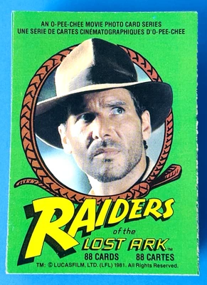 1981 O-Pee-Chee Indiana Jones: Raiders Of The Lost Ark Complete Set (88) Cards - Photo 1/4