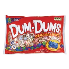 Spangler 60 Individually Wrapped Dum-Dum-Pops - Assorted Flavors (300/PK) New