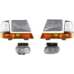 Fog Light Kit For 1998-2000 Ford Ranger Driver & Passenger Side Halogen Assembly