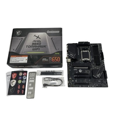 READ MSI MAG B650 Tomahawk WiFi Gaming Motherboard AM5 Socket #CR1036