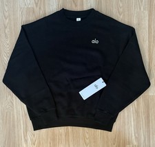 NWT Alo Black Yoga Pullover Crewneck XS to XL