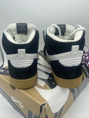 Nike SB Dunk High Premium Barbershop Size 10.5 313171 021 - Picture 5 of 7