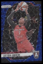 2024 Panini Prizm WNBA #54 Laeticia Amihere Blue Velocity Prizms