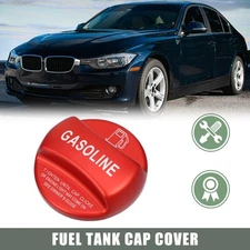Gasoline Fuel Tank Cap Cover Gas Fuel Cap for BMW 1 2 3 4 5 7 Series F10 Red