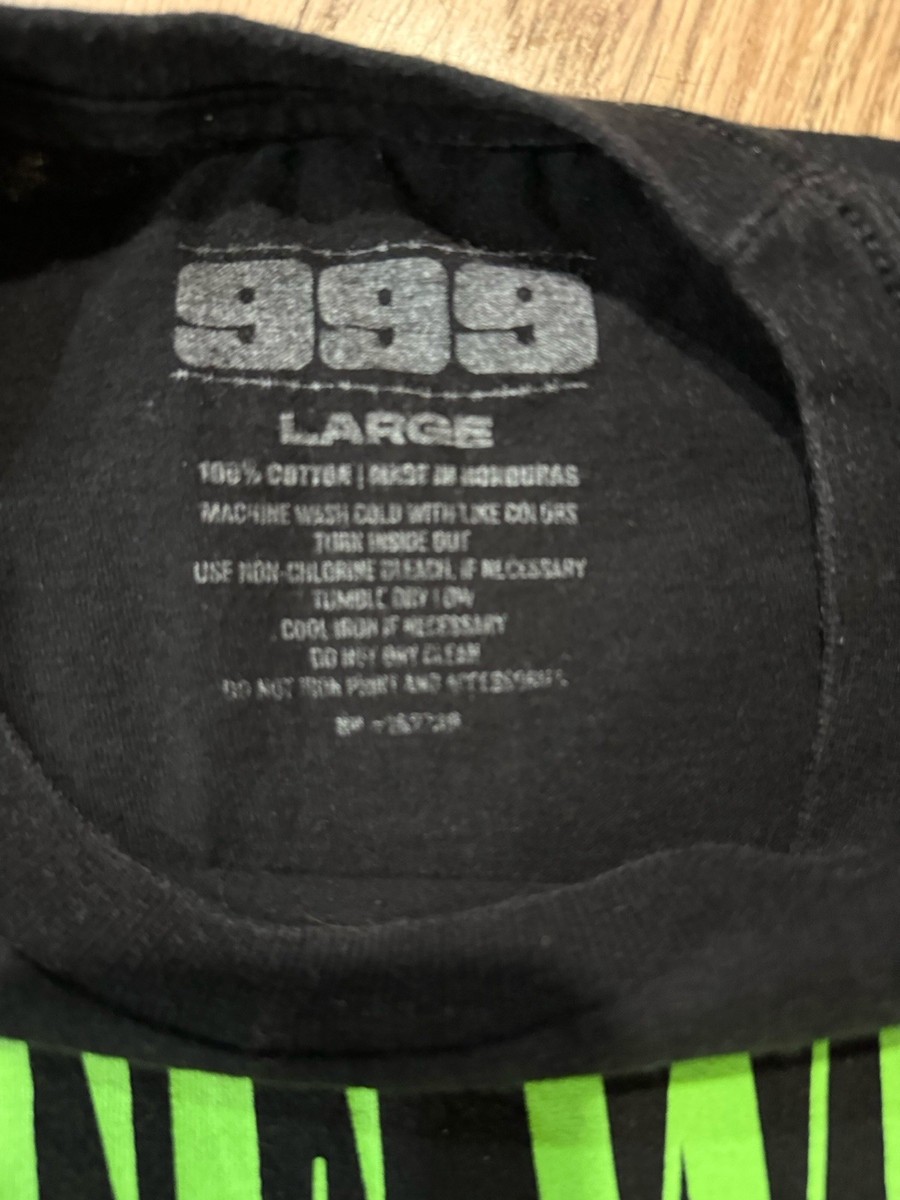 Juice WRLD Lucid Dreams 999 Hiphop Rap Merch Black Skull Graphic T-shirt Size L View 3