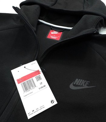 Nike Tech Fleece Windrunner Hoodie Jacket Full Zip Black HV0949