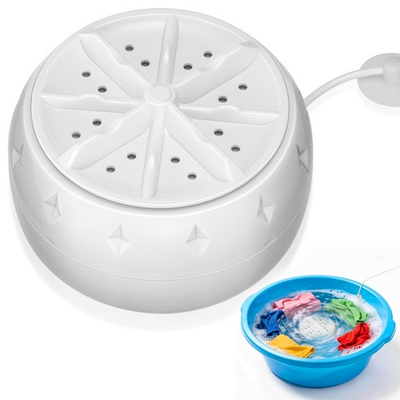 #ad #ad Portable Washer for Rv College Travel White Mini Washing Machine Turbine Wash... $23.24