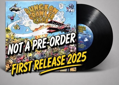 First Release - Very rare Dungeon Crawler Carl Sound booth Season 1 Vinyl (2025)