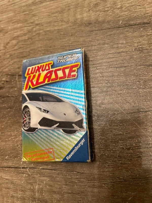 Ravensburger Super Trumpf Luxus Klasse Kartenspiel Autos 150 Karten