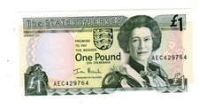 Jersey Billet 1 Pound ND 2000 P26 QEII ELISABETH II NEW UNC