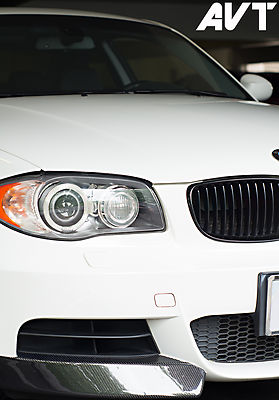 AVT Black Air Intake Scoops For BMW 1 Series (128i/135i/1M) 2008-2015 - E81/E82/E88