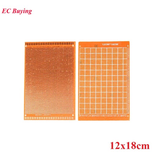 10pcs 5×7cm Single Side Prototype PCB Breadboard Board