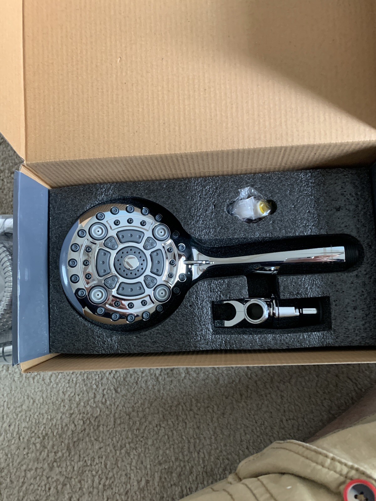 LOKBY HighPressure Handheld Shower Head 6Setting 5 Inch Handheld Rain Shower eBay